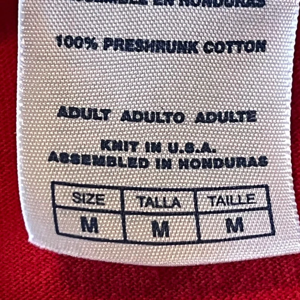 Vintage Y2K Disney Dreams Florida Mickey Mouse Friends Red T-Shirt Mens Size M
